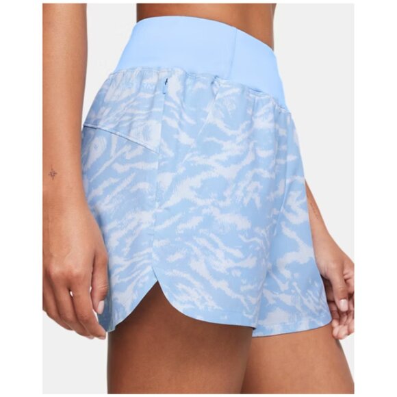 Under Armour NWT Women's Horizon Blue/Nimbus Blue FISH Pro Woven Shorts, XXLarge - Picture 3 of 7